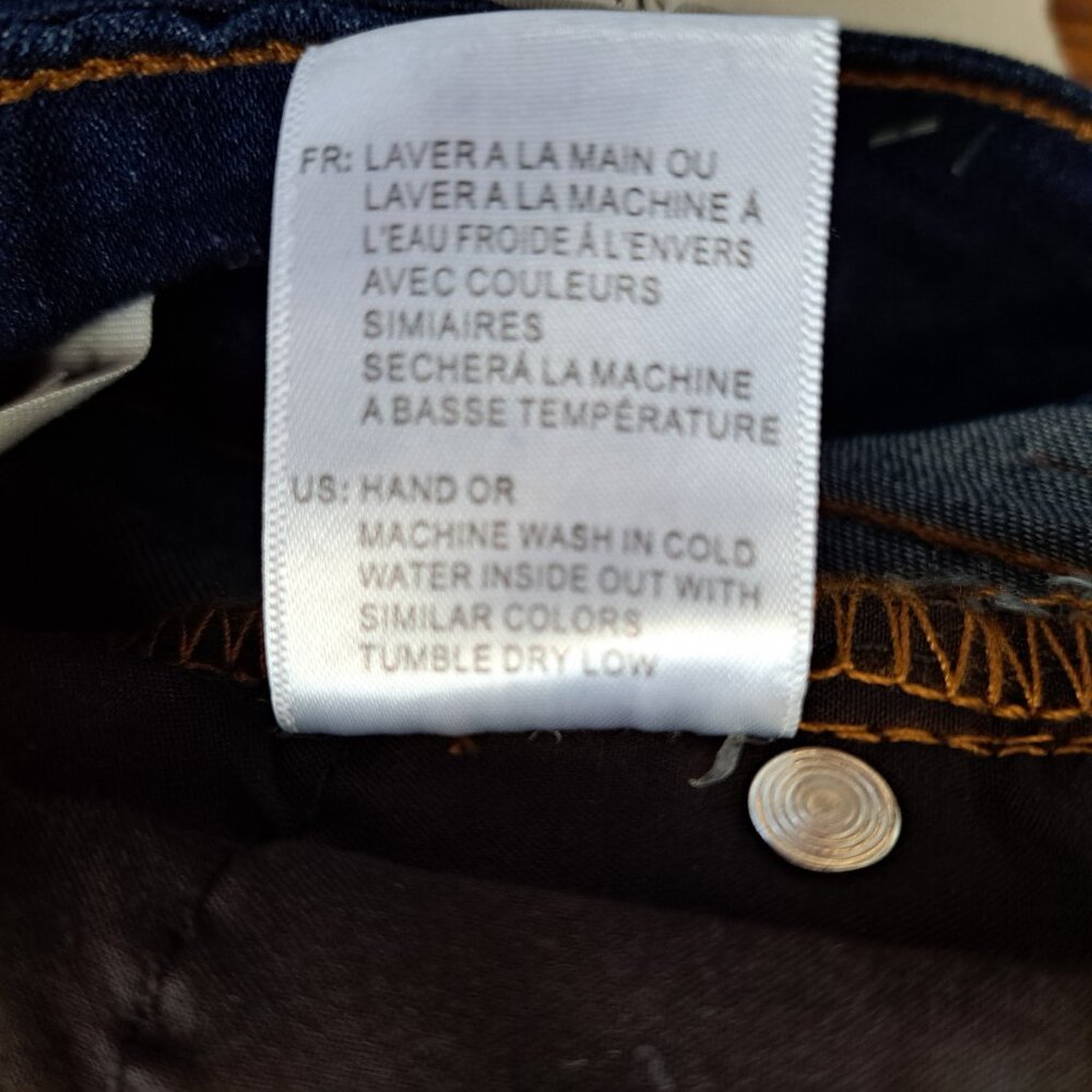 Kendall & Kylie Kompact Mid-Rise Juniors Skinny Jeans Dark Blue Size 1/2… - Picture 14 of 14